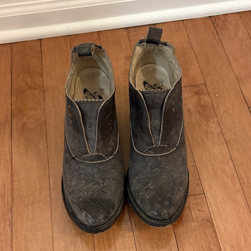 Freebird Black Ankle Boots